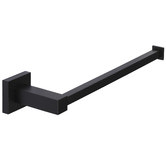 Meir Meir 250mm Matte Black Square Guest Towel Rail