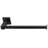 Meir Meir 250mm Matte Black Square Guest Towel Rail