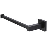 Meir Meir 250mm Matte Black Square Guest Towel Rail