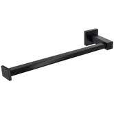Meir Meir 250mm Matte Black Square Guest Towel Rail