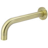 Meir Curved 210mm Bath Spout