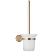 Meir Round Toilet Brush &amp; Holder Set