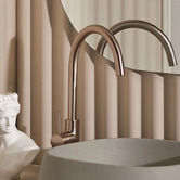 Meir Round Swivel Kitchen Sink Mixer