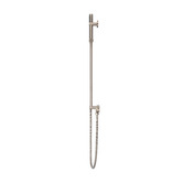 Meir Round Single Function Hand-Held Shower on Rail