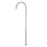 Meir Curved Floor Mounted Bath Spout