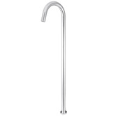 Meir Curved Floor Mounted Bath Spout