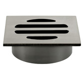 Meir Slotted 50mm Brass Shower Floor Waste