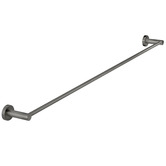 Meir Round 900mm Single Brass Towel Rail