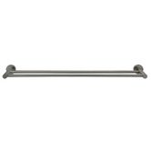 Meir Round 600mm Double Brass Towel Rail