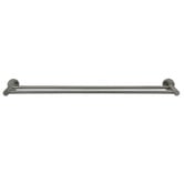 Meir Round 600mm Double Brass Towel Rail