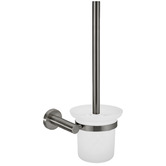 Meir Round Toilet Brush &amp; Holder Set