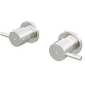 Meir Round Quarter Turn Wall Tap Assemblies