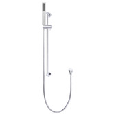 Meir Round Single Function Hand-Held Shower on Rail