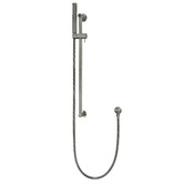 Meir Round Single Function Hand-Held Shower on Rail