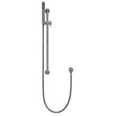 Meir Round Single Function Hand-Held Shower on Rail