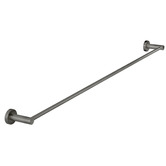 Meir Round 600mm Single Brass Towel Rail
