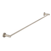 Meir Round 600mm Single Brass Towel Rail