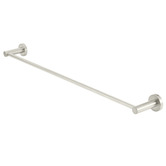 Meir Round 600mm Single Brass Towel Rail