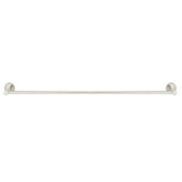 Meir Round 600mm Single Brass Towel Rail