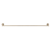 Meir Round 600mm Single Brass Towel Rail