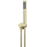 Meir Round Single Function Hand-held Shower on Adjustable Bracket