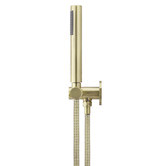 Meir Round Single Function Hand-held Shower on Adjustable Bracket