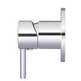 Meir Round Short Pin Lever Wall Mixer Trim Kit Only