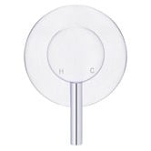 Meir Round Short Pin Lever Wall Mixer Trim Kit Only