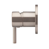Meir Round Short Pin Lever Wall Mixer Trim Kit Only