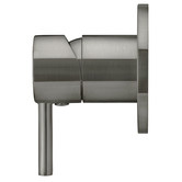 Meir Round Short Pin Lever Wall Mixer Trim Kit Only