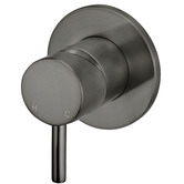 Meir Round Short Pin Lever Wall Mixer Trim Kit Only