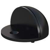 Meir Round Half-Moon Brass &amp; Rubber Door Stop