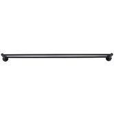 Meir Round 900mm Double Brass Towel Rail