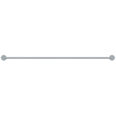 Meir Round 900mm Double Brass Towel Rail