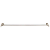 Meir Round 900mm Double Brass Towel Rail