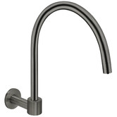 Meir Round High-Rise Swivel Wall Bath Spout