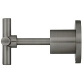 Meir 2 Piece Cross Handle Wall Top Assemblies