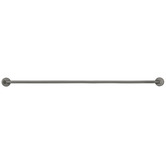 Meir Round 900mm Double Brass Towel Rail