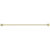 Meir Round 900mm Double Brass Towel Rail