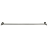 Meir Round 900mm Double Brass Towel Rail
