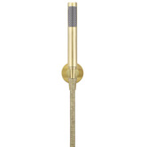 Meir Round Single Function Hand-held Shower On Fixed Bracket