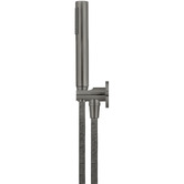 Meir Round Single Function Hand-held Shower On Fixed Bracket