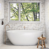 Meir Curved Freestanding Bath Spout