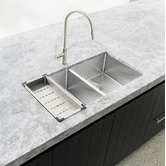Meir Lavello 430mm Stainless Steel Sink Colander