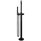 Meir Floor Mounted Bath Mixer with Hand-Held Shower