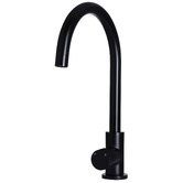 Meir Round Gooseneck Brass Sink Mixer