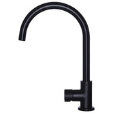 Meir Round Gooseneck Brass Sink Mixer