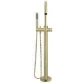 Meir Floor Mounted Bath Mixer with Hand-Held Shower