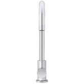 Meir Round Gooseneck Brass Sink Mixer