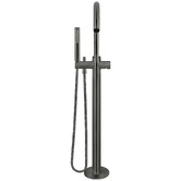 Meir Floor Mounted Bath Mixer with Hand-Held Shower